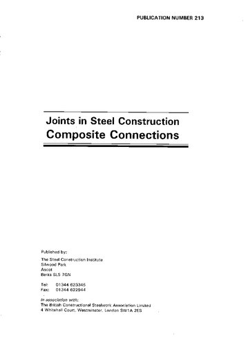 P213: Joints in Steel Construction Composite Connections