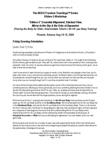 Sliders 5 Transcript