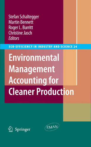 Environmental Management Accounting for Cleaner Production (Eco-Efficiency in Industry and Science)