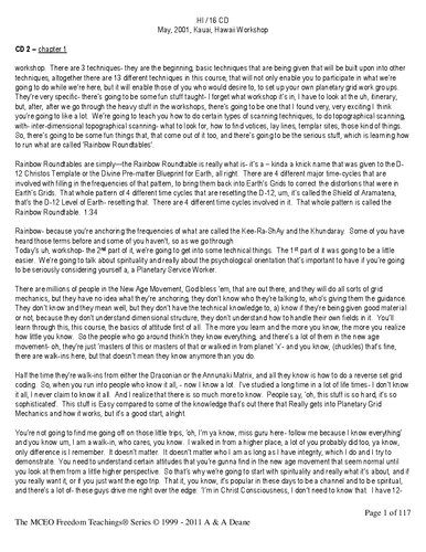 The Lemurian & Atlantian Legacies Transcript