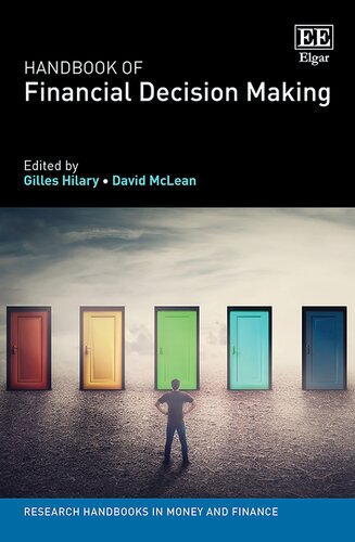 Handbook of Financial Decision Making (Research Handbooks in Money and Finance series)