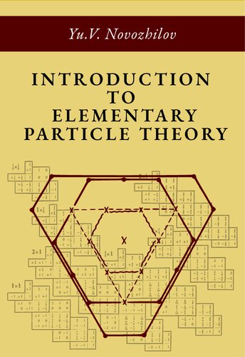 Introduction to Elementary Particle Theory