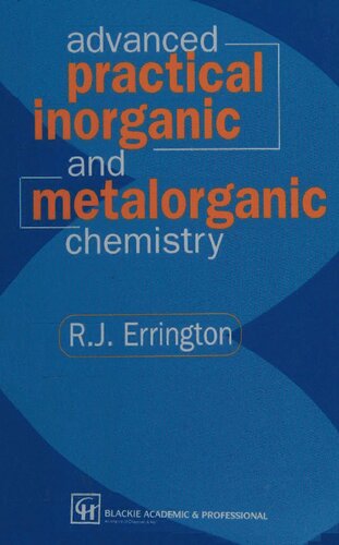 Advanced Practical Inorganic and Metalorganic Chemistry