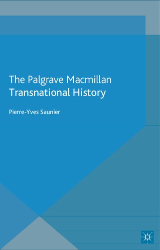 Transnational History (Theory and History, 11)