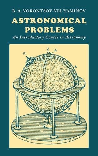 Astronomical Problems: An Introductory Course in Astronomy