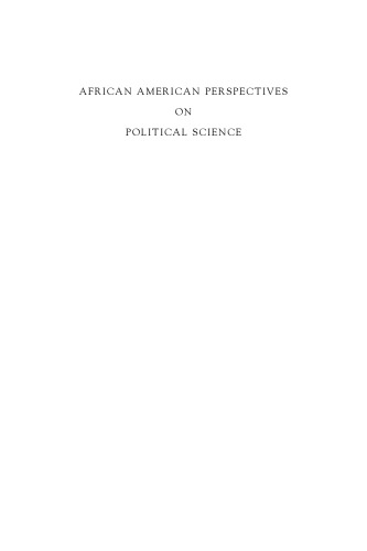 African American Perspectives on Political Science