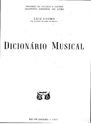 Dicionário Musical