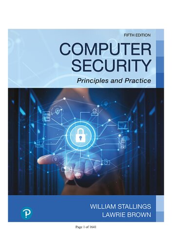 Computer Security Principles and Practice 5th Edition