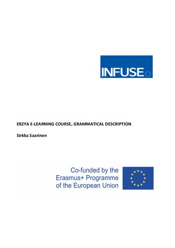 Erzya e-learning course