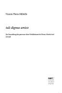 Tali dignus amico: die Darstellung des patronus-cliens-Verhältnisses bei Horaz, Martial und Juvenal