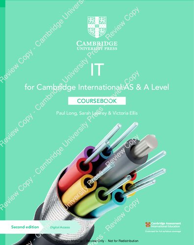Cambridge International A-Level ICT Textbook(Second Edition 2021)