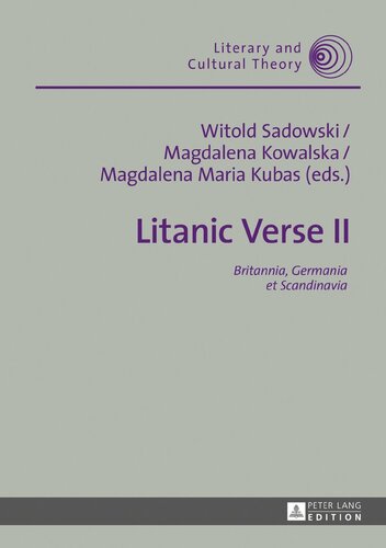 Litanic Verse II: Britannia, Germania et Scandinavia (Literary and Cultural Theory)