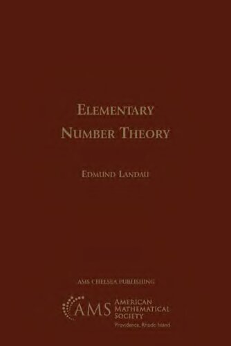 Elementary Number Theory