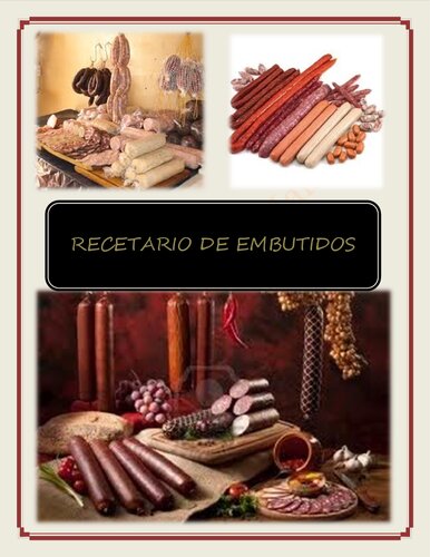 Recetario de Embutidos.