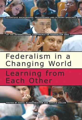 Federalism in a Changing World: Learning from Each Other