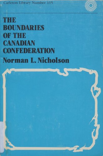 Boundaries of the Canadian Confederation