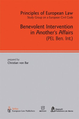 Benevolent Intervention in Another's Affairs