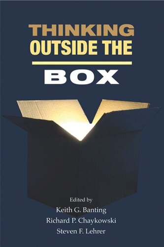 Thinking Outside the Box: Innovation in Policy Ideas