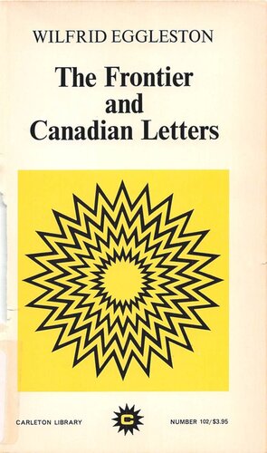 The Frontier and Canadian Letters
