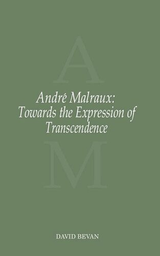 André Malraux: Towards the Expression of Transcendence