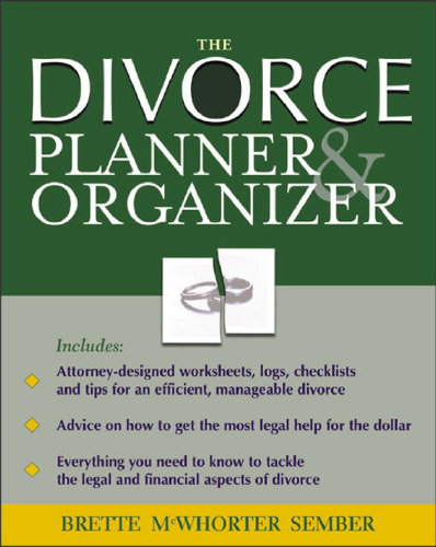 The Divorce Organizer & Planner