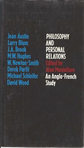 Philosophy and Personal Relations: An Anglo-French Study