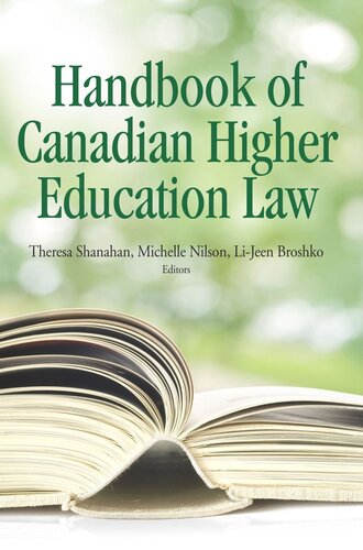 The Handbook of Canadian Higher Education