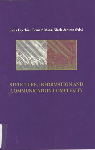 Structure, Information and Communication Complexity, IIS 1