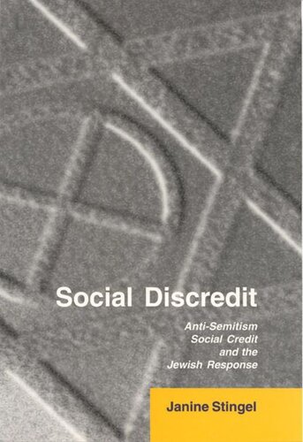 Social Discredit: Anti-Semitism, Social Credit, and the Jewish Response