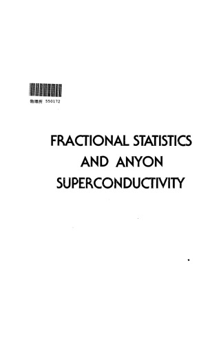 Fractional Statistics and Anyon Superconductivity
