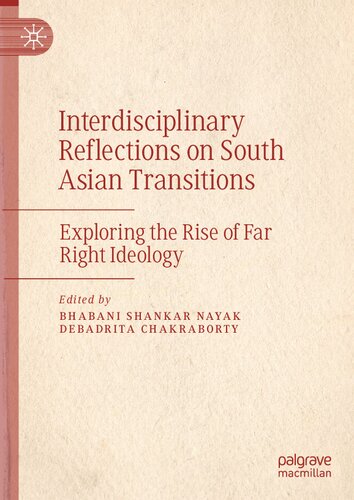 Interdisciplinary  Refections on South  Asian Transitions