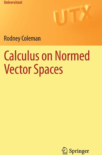 Calculus on Normed Vector Spaces