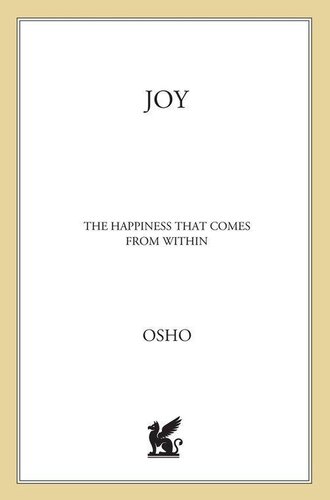 Joy: The Happiness That Comes from Within