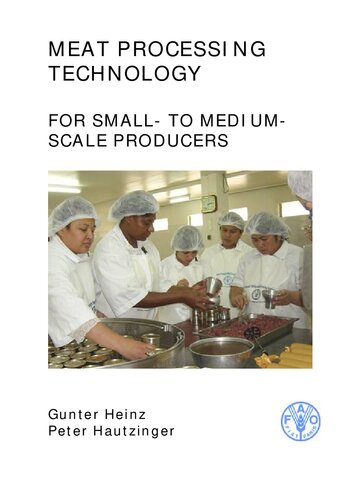 Meat Processing Technology for Small- to Medium-scale Producers