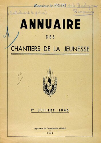 Annuaire des Chantiers de jeunesse