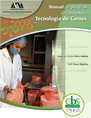 Manual de prácticas de laboratorio Tecnología de Carnes