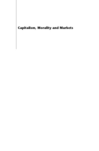 Capitalism, Morality & Markets (Readings, 54)