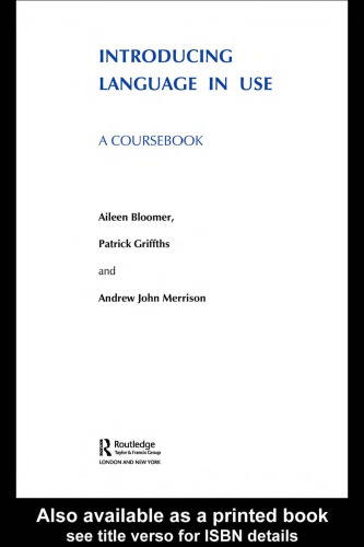 Introducing Language in Use