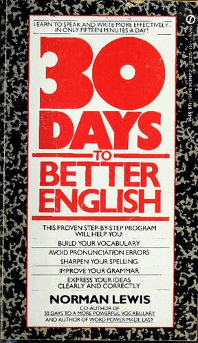 Thirty days to better English