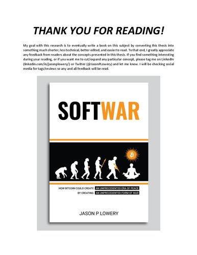 SOFTWAR: A Novel Theory on Power Projection and the National Strategic Significance of Bitcoin