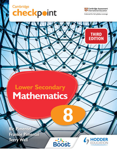Cambridge Checkpoint Lower Secondary Mathematics Student's Book 8: Third Edition