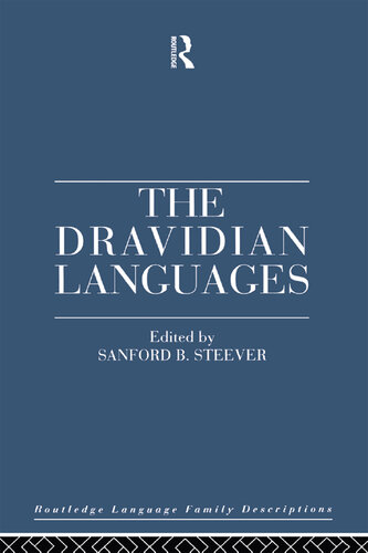 The Dravidian Languages (Routledge Language Family Series)