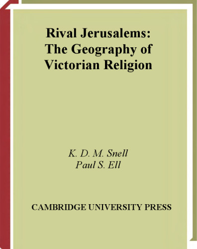 Rival Jerusalems: The Geography of Victorian Religion