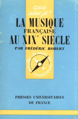La musique Francaise au 19eme siecle