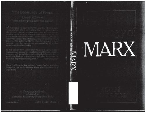 The Sociology of Marx