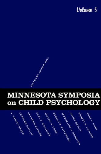 Symposia on Child Psychology, Volume 5