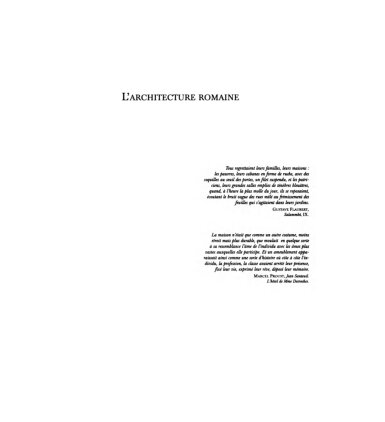 L'architecture romaine: du début du IIIe siècle av. J.-C. à la fin du Haut-Empire, vol. 2, Maisons, palais, villas et tombeaux