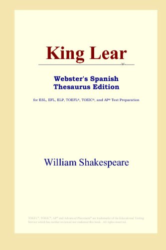 King Lear (Webster's Spanish Thesaurus Edition)