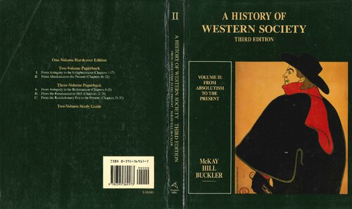 A History of Western Society, Vol. 2: From Absolutism To The Present