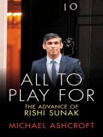 All to Play For The Advance of Rishi Sunak